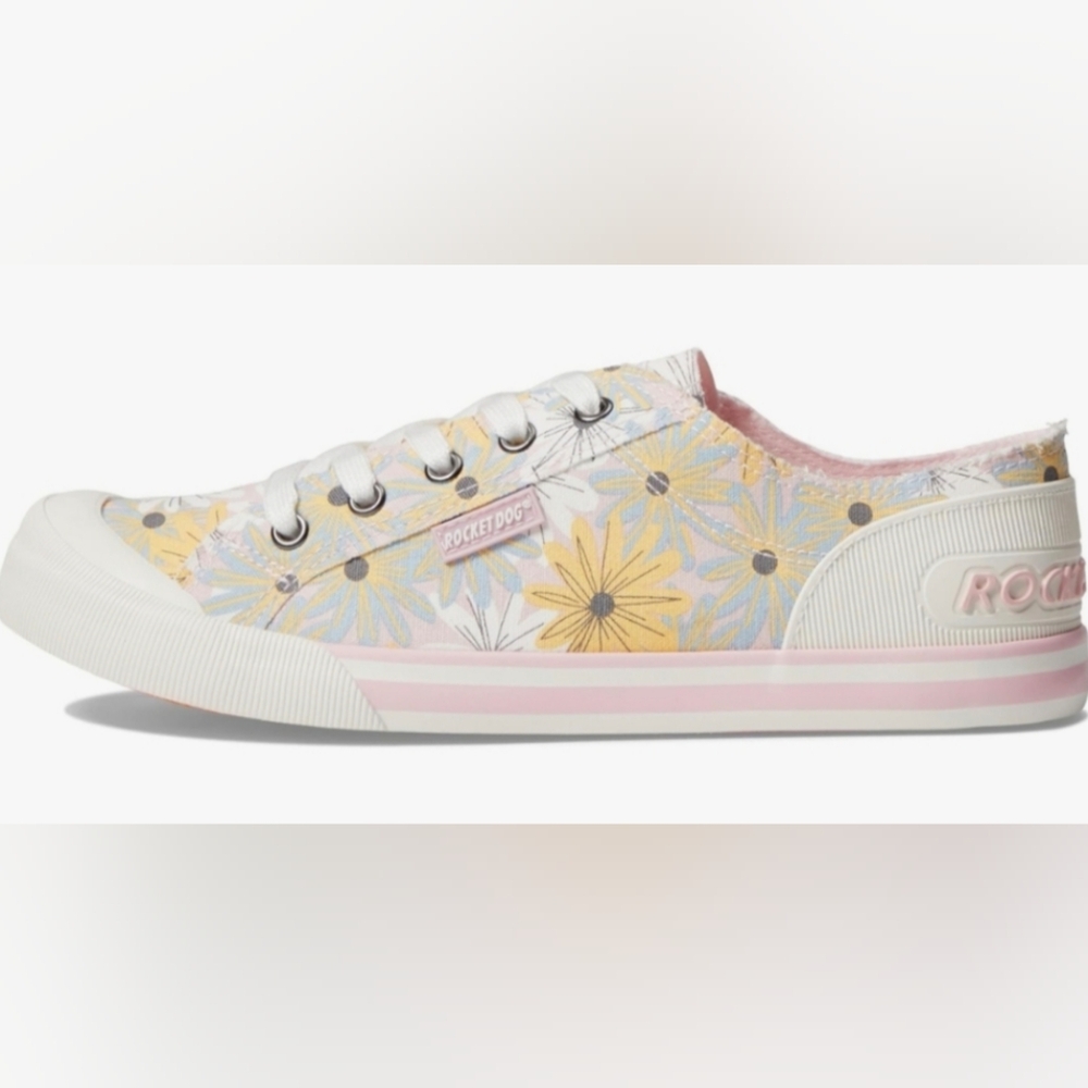 NWT 🎉HP🎉 Rocket Dog Jumpin Beverly Floral Lace Up Sneakers